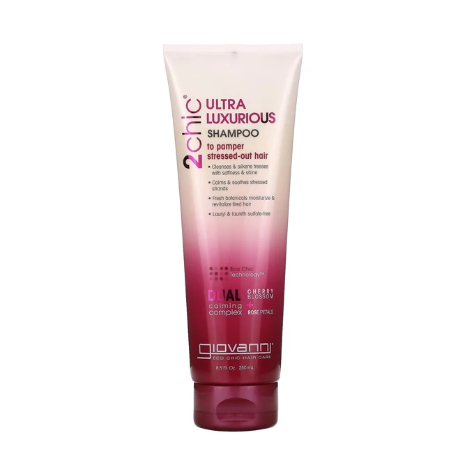 Giovanni 2Chic Ultra Luxurious Shampoo Cherry Blossom & Rose Petals - 250ml