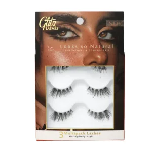 Glitz Eyelashes Natural Box