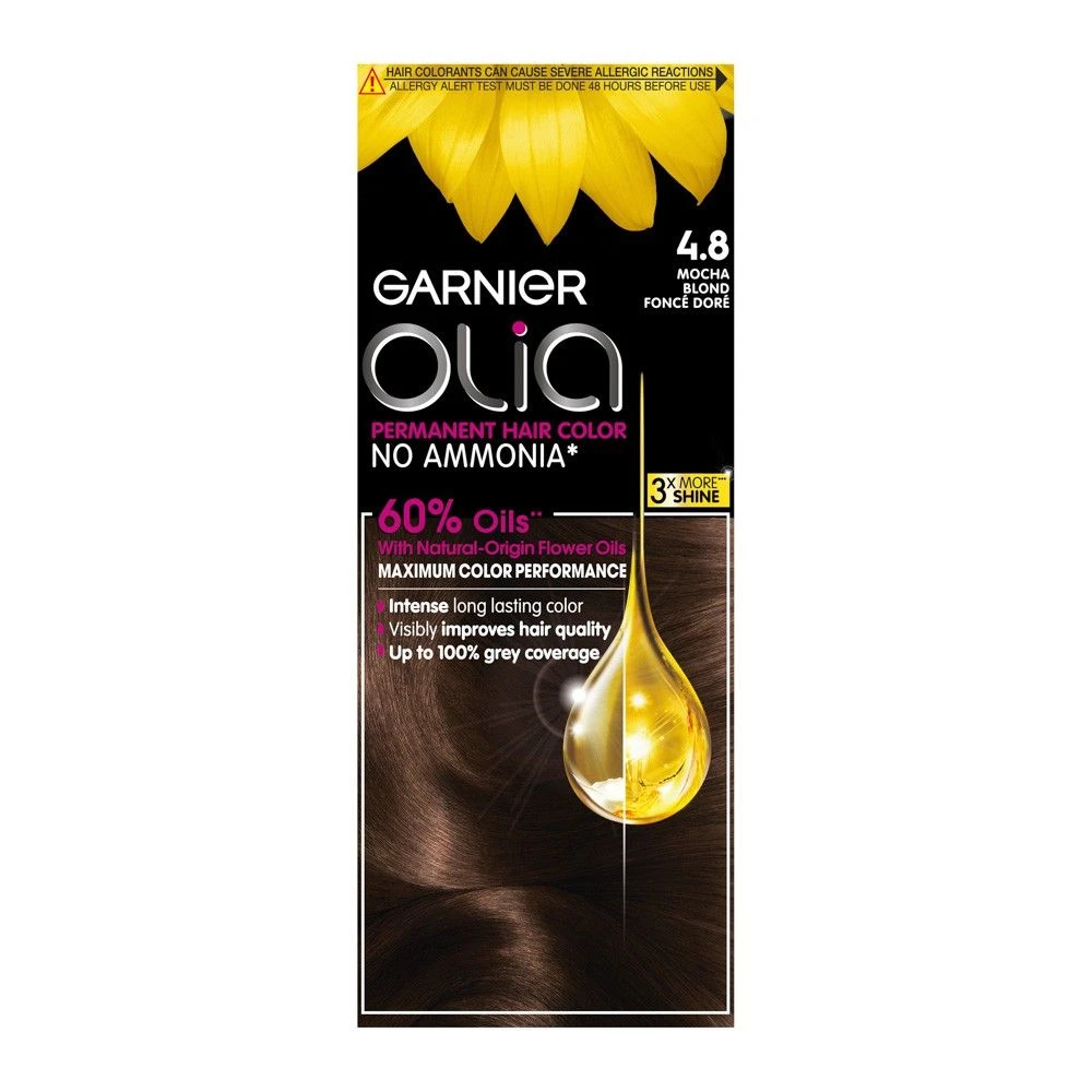 Garnier Olia No Ammonia Permanent Hair Color -  Mocha
