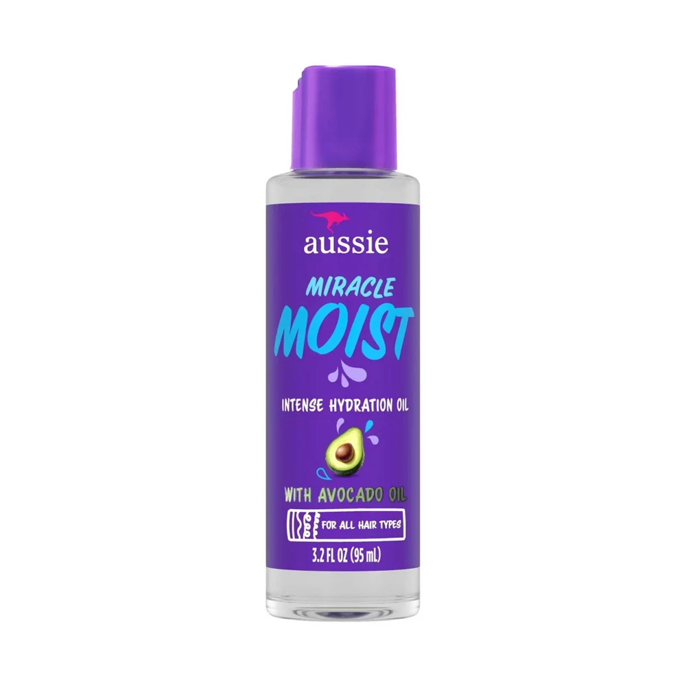 Aussie Miracle Moist Intense Hydration Oil with Avocado Oil - 95 ml
