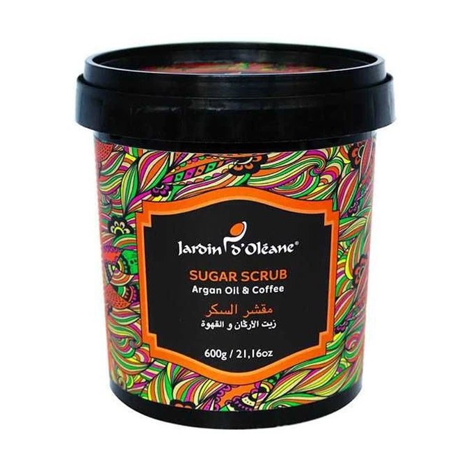 Jardin d'Oleane Sugar Scrub Argan Oil & Coffee - 600g