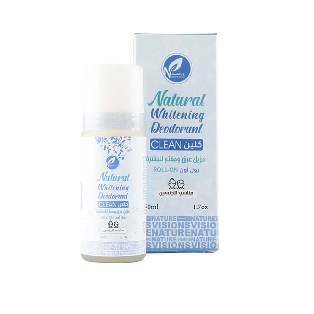 Nature Visions Natural Whitening Deodorant Clean - 50 ml
