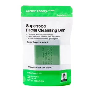 Carbon Theory Superfood Facial Cleansing Bar - 100gm