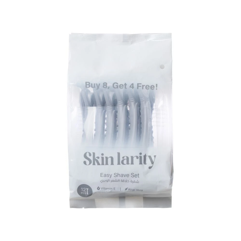 Skinlarity Easy Shave Razors Set - 12 Pieces