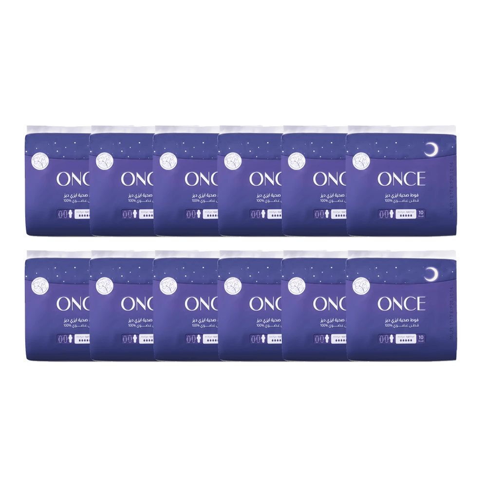 Once Easy Days Night with Wings Pads Kit - 120 Pieces