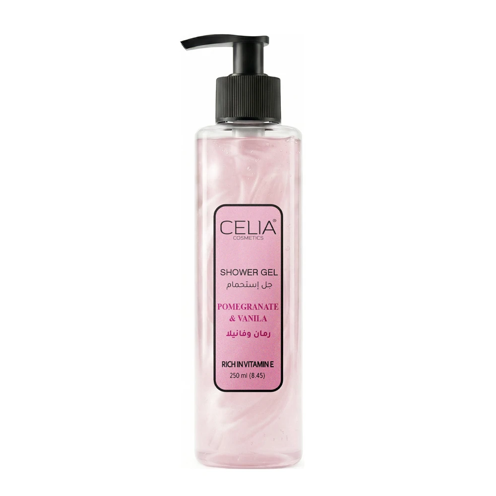 Celia Shower Gel With Pomegranate And Vanilla Extracts - 250G