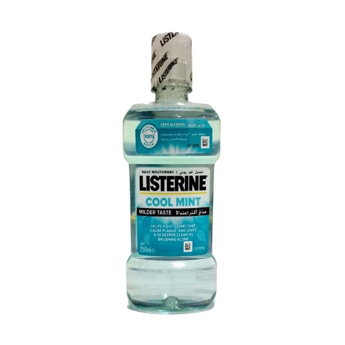 Listerine Cool Mint Milder Taste Mouth Wash - 250ml