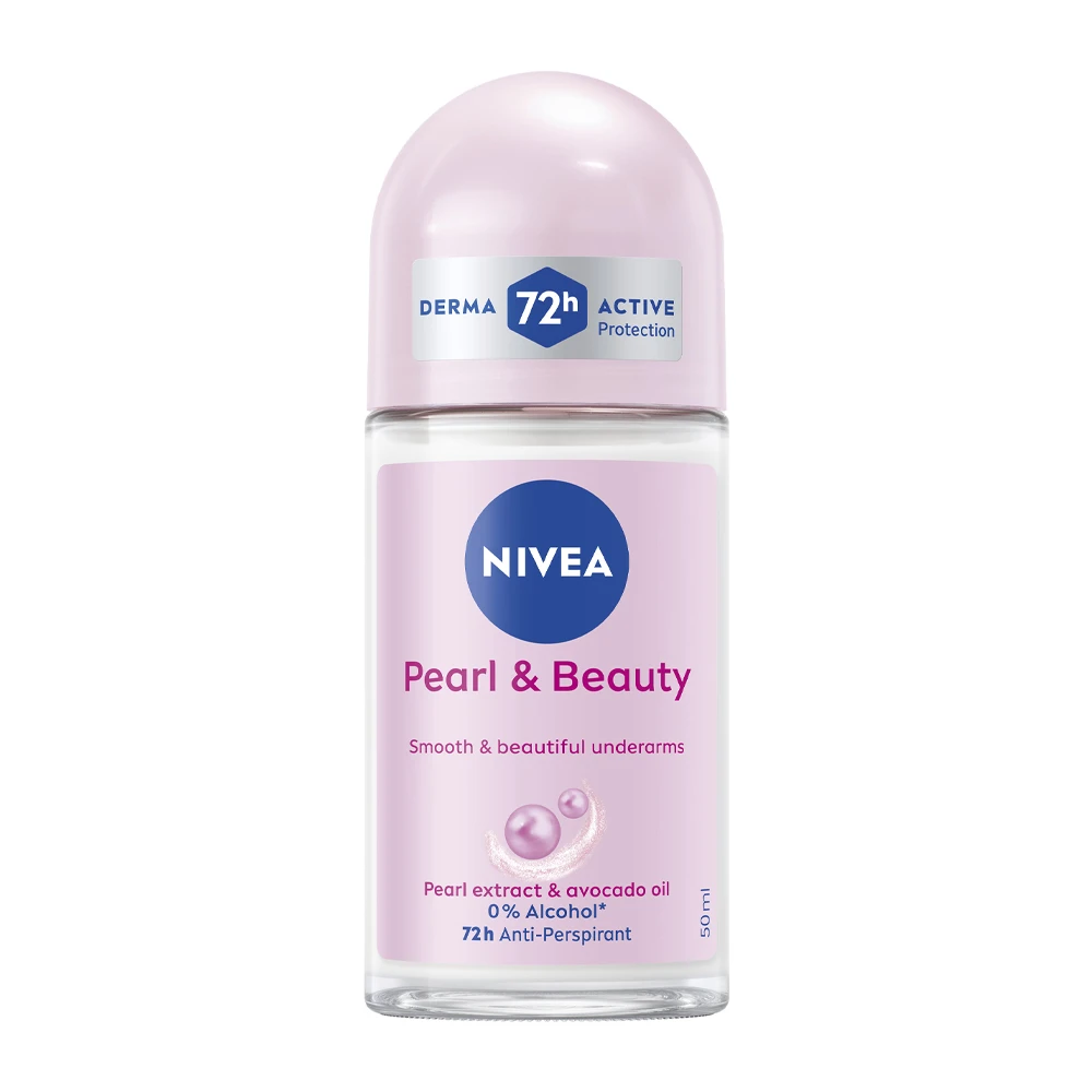 Nivea Pearl & Beauty Anti-perspirant Deodorant Roll on - 50ml