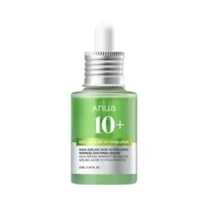 Anua Azelaic Acid 10% + Hyaluron Serum For Calm And Radiant Skin - 30Ml