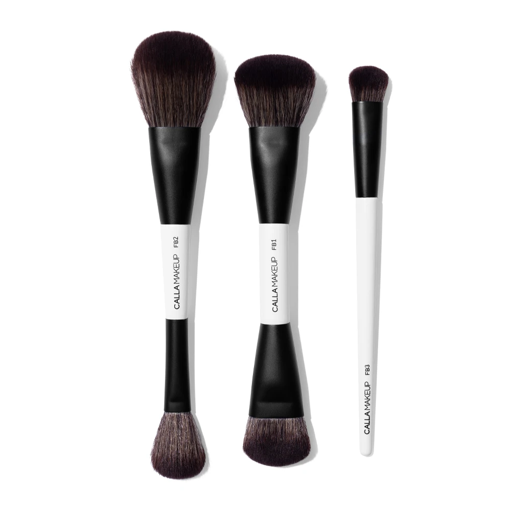 CALLA Makeup Need No More Face Brushes Set - 3 Pieces