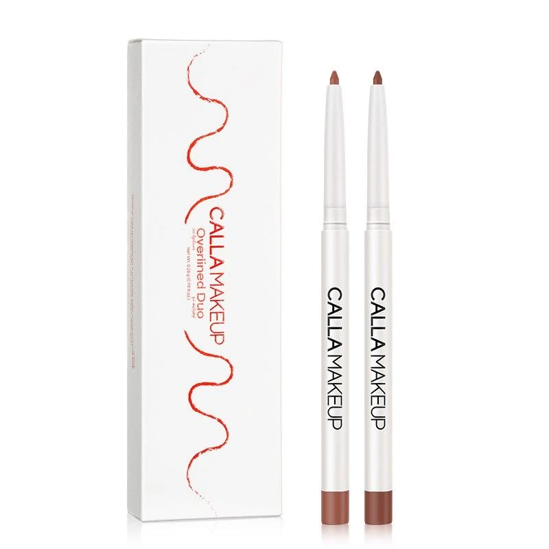 CALLA Makeup Overlined Duo Lipliner Set - 2 Pieces