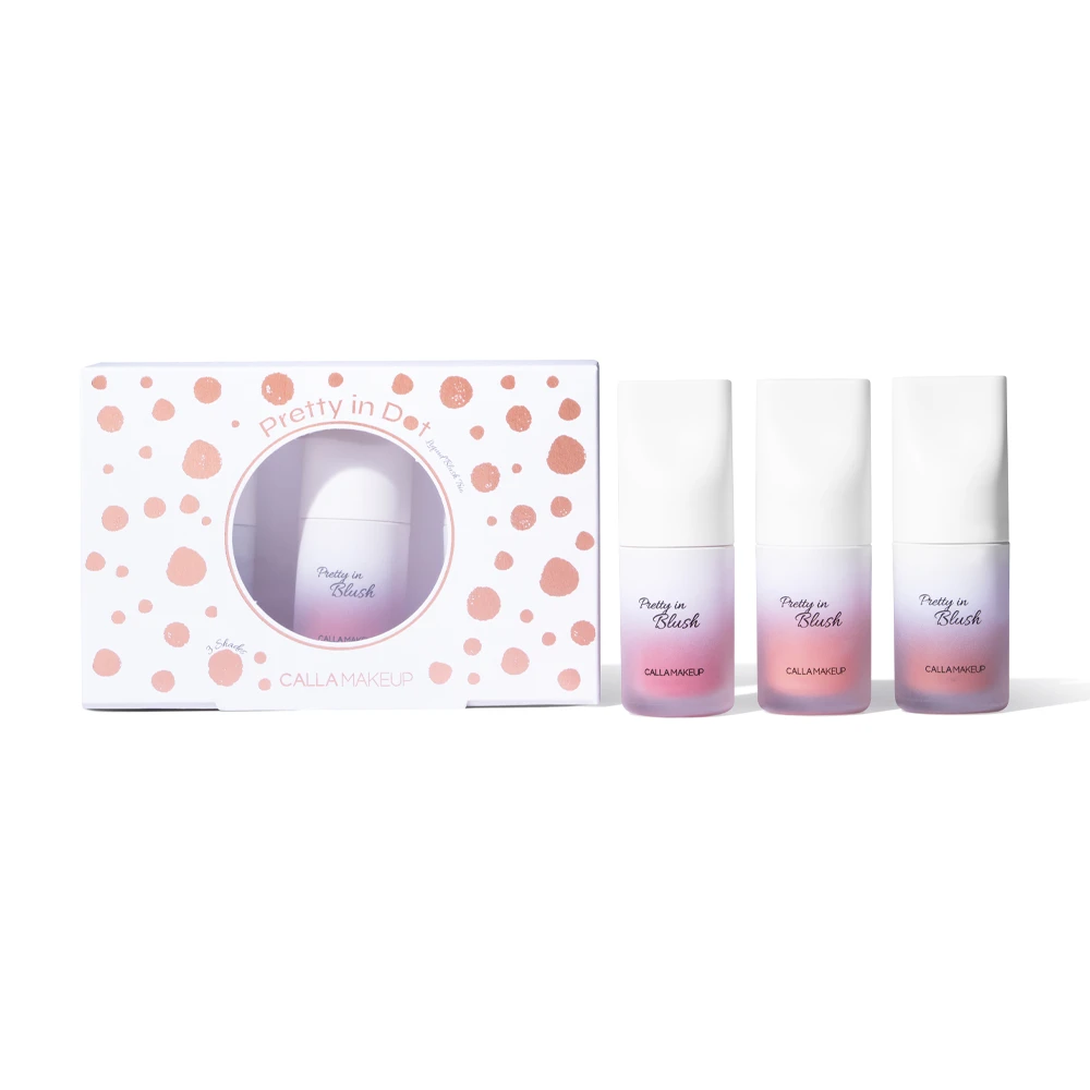 CALLA Makeup Pretty in Dot Liquid Blush Set - 3 Pieces