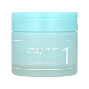 Numbuzin No.1 Centella Re-leaf Green Toner Pad - 70 Pads