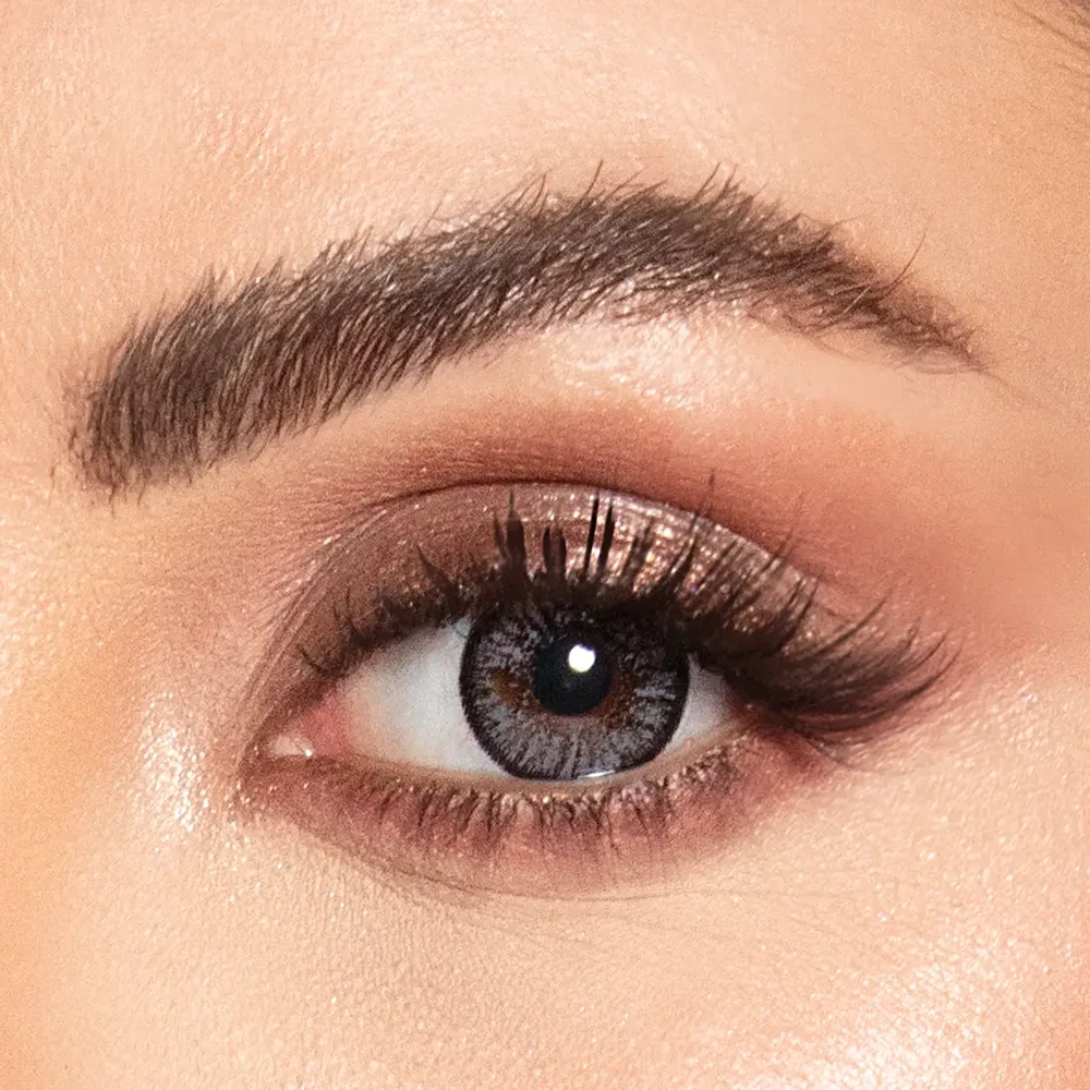 Amara Color Contact Lens - Charcoal Gray
