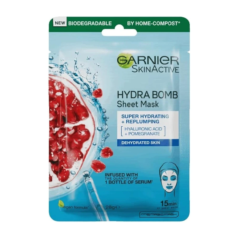 Garnier Hydra Bomb Tissue Mask - Pomegranate