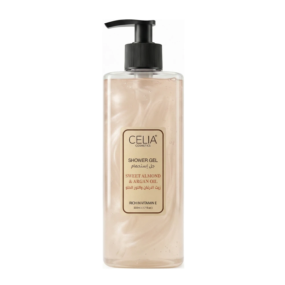 Celia Shower Gel Argan & Sweet Almond - 500ml