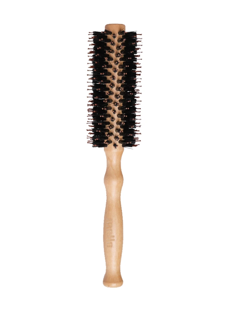 Mella Hair brush with wooden handle for hair styling