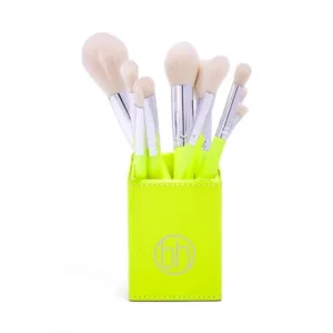 BH Cosmetics Colour Festival Brush Set With Brush Holder - 12 Pieces