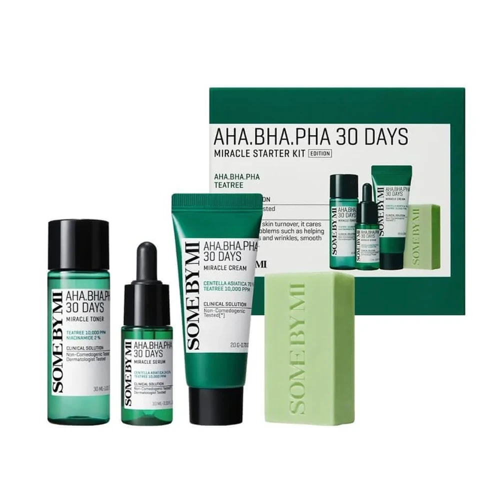 Some By Mi AHA. BHA. PHA 30 Days Miracle Starter - 4 Piece