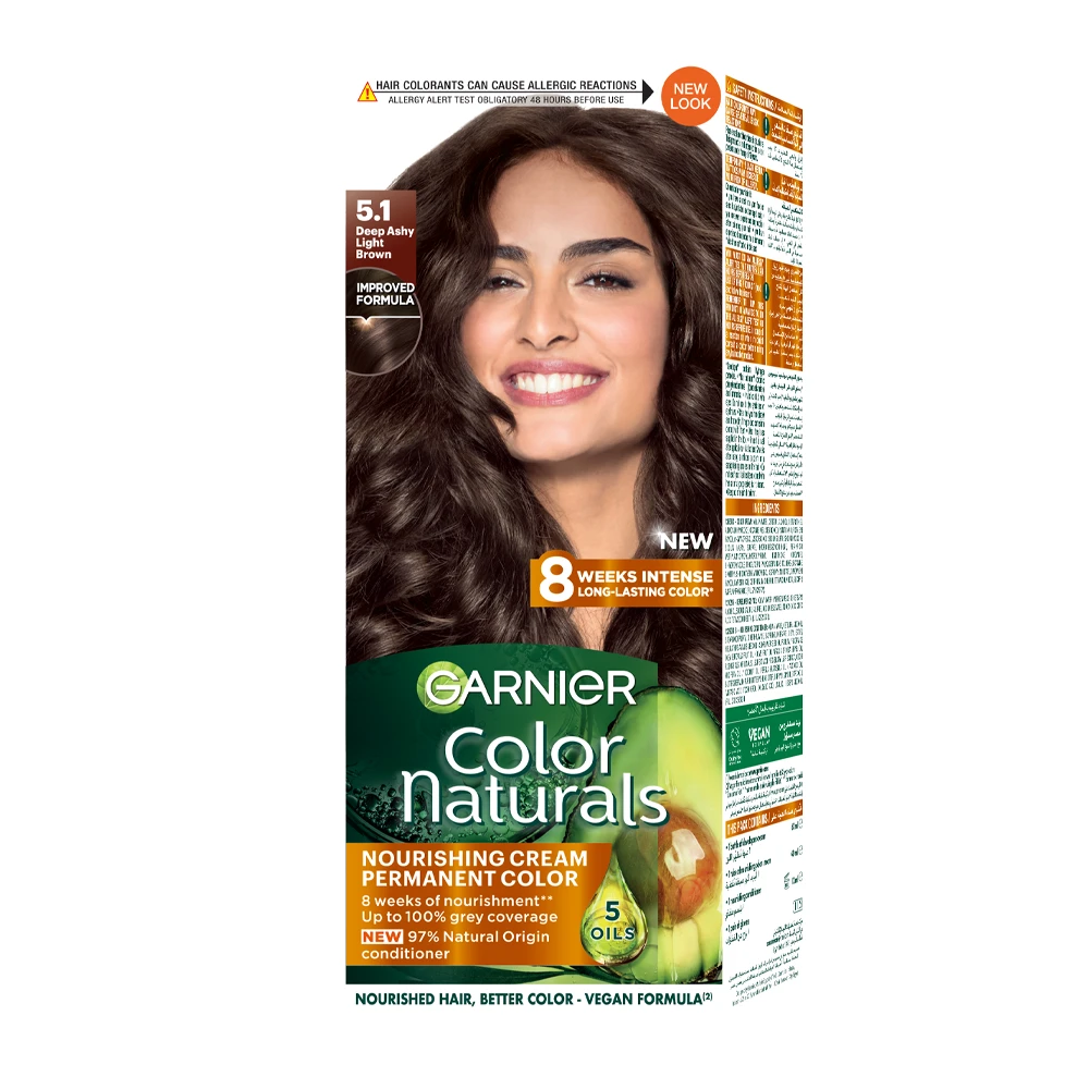 Garnier Color Naturals Creme - Deep Ashy Light Brown