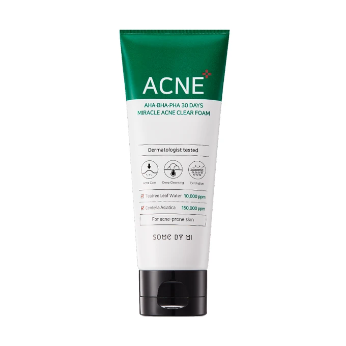 Some By Mi AHA-BHA-PHA 30Days Miracle Acne Clear Foam - 100ml