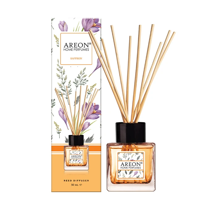 Areon Saffron Reed Diffuser - 50 ml