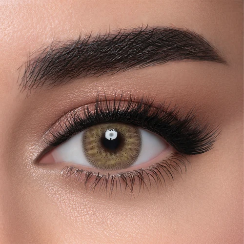 Lens Me Color Prescription Contact Lens - Honey - One Lens