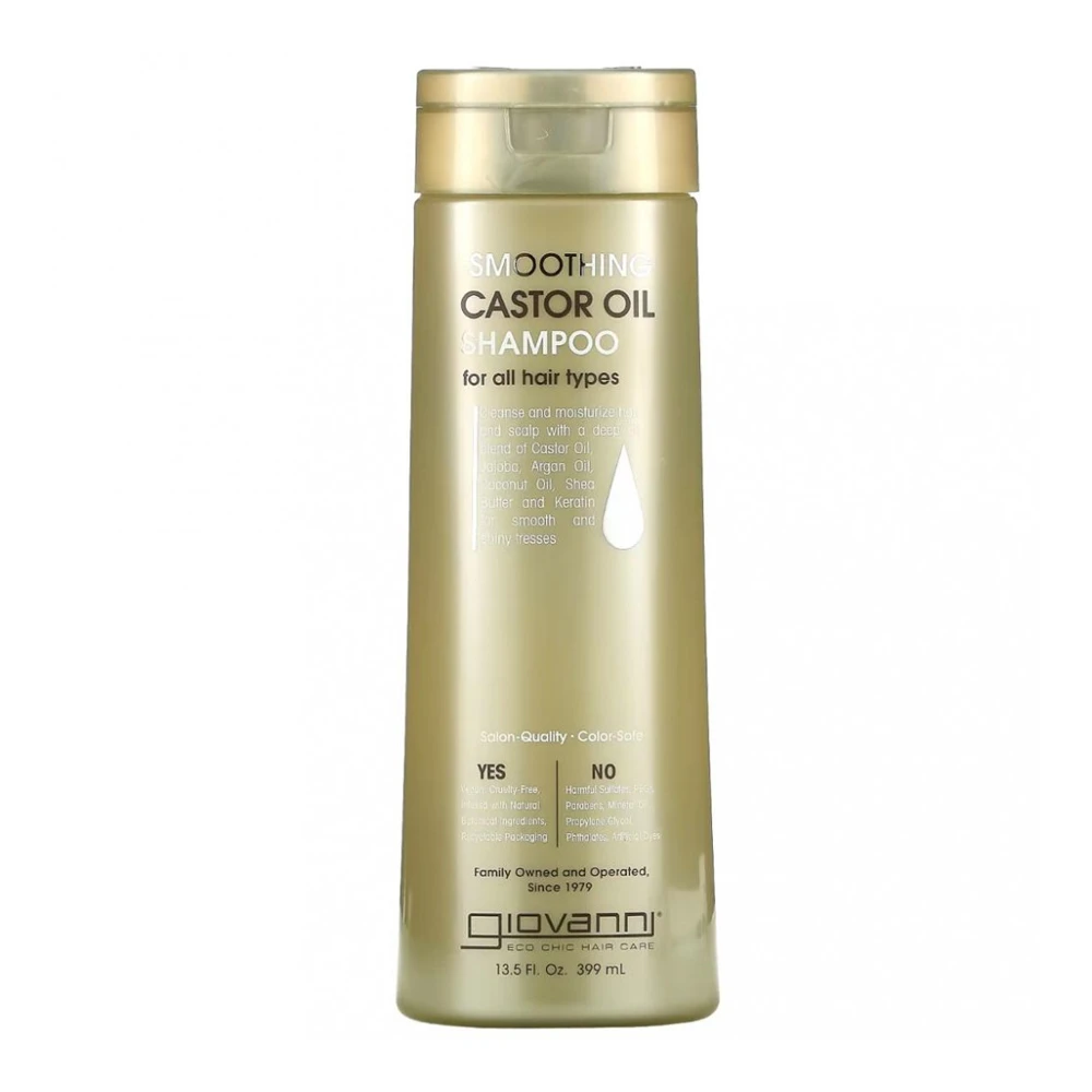 Giovanni Smoothing Caster Oil Shampoo - 399ml