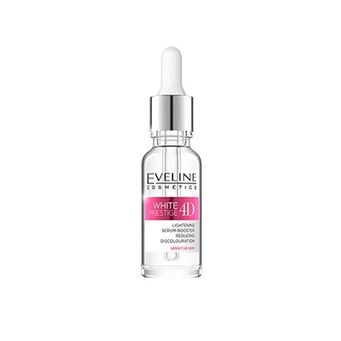 Eveline White Prestige 4D Lightening Serum-Booster Reducing Discoloration -18ml
